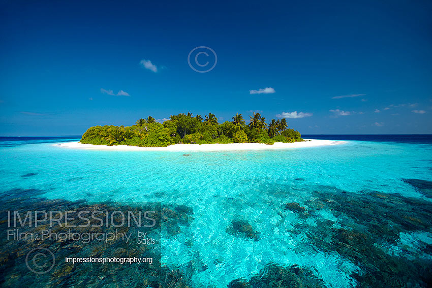 maldives stock photo tropical island desert island with tropical beach and coral reefs