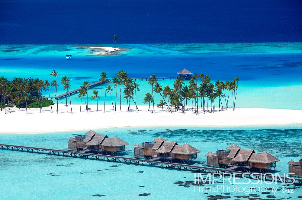 Luxury Hotel Aerial Photography Maldives - Gili Lankanfushi Maldives