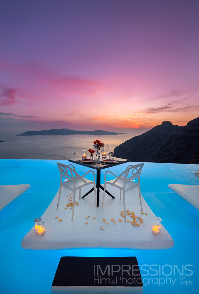 Hotel Photography Santorini greece