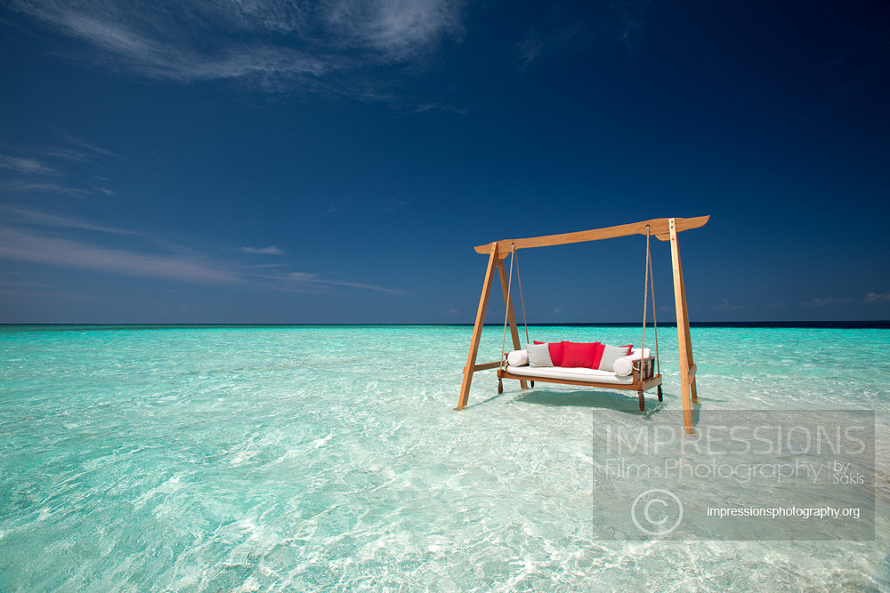 Luxury hotel photography Baros Maldives