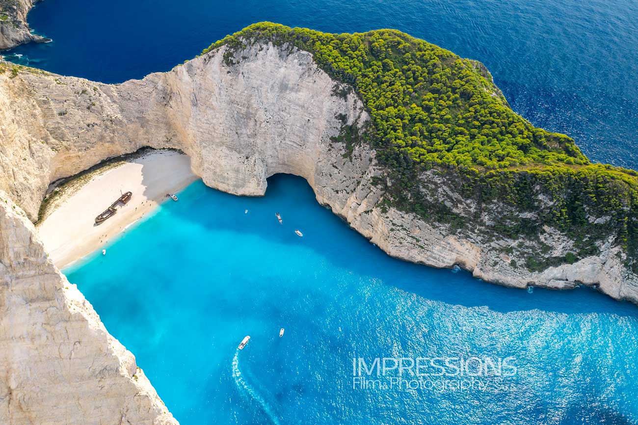 drone aerial photography greece
