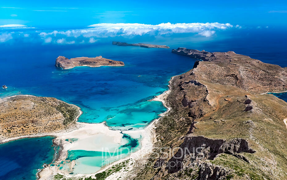 GREECE FROM ABOVE. AERIAL PHOTOGRAPHY made by drone