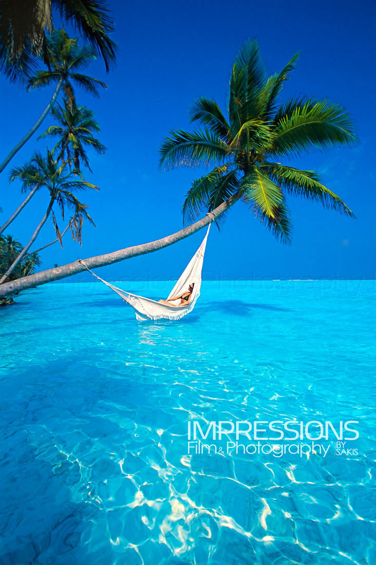 maldives travel photography hammock beach