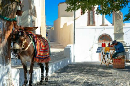 siesta time santorini greece travel photography