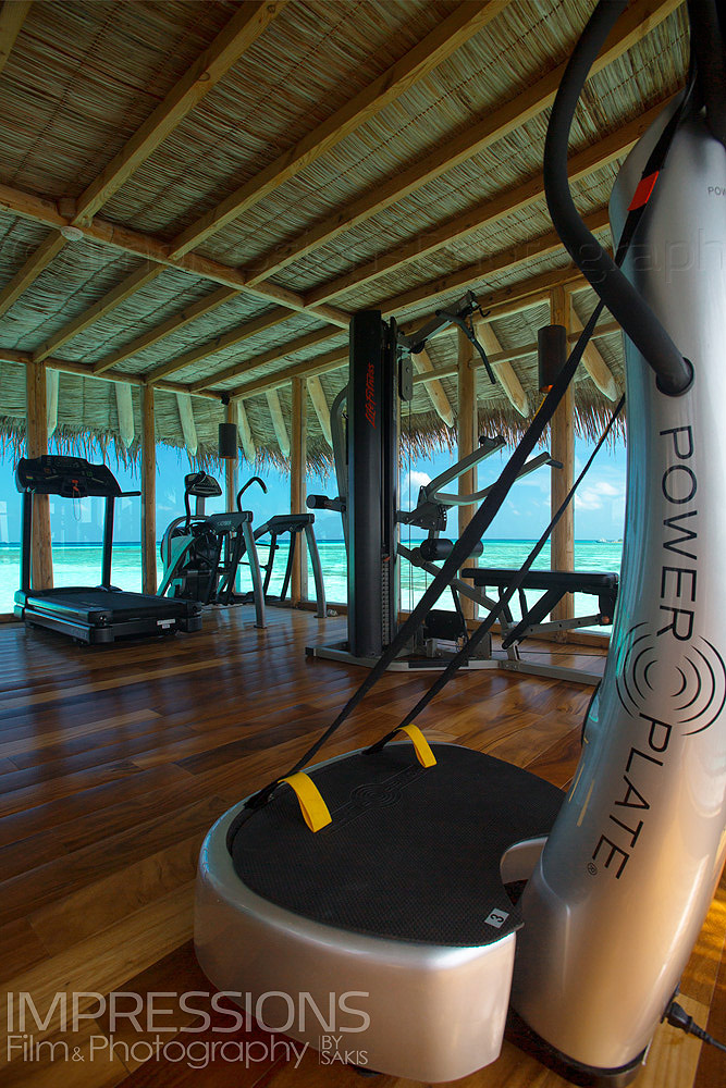 wellness photography private fitness room photographer private reserve gili lankanfushi maldives