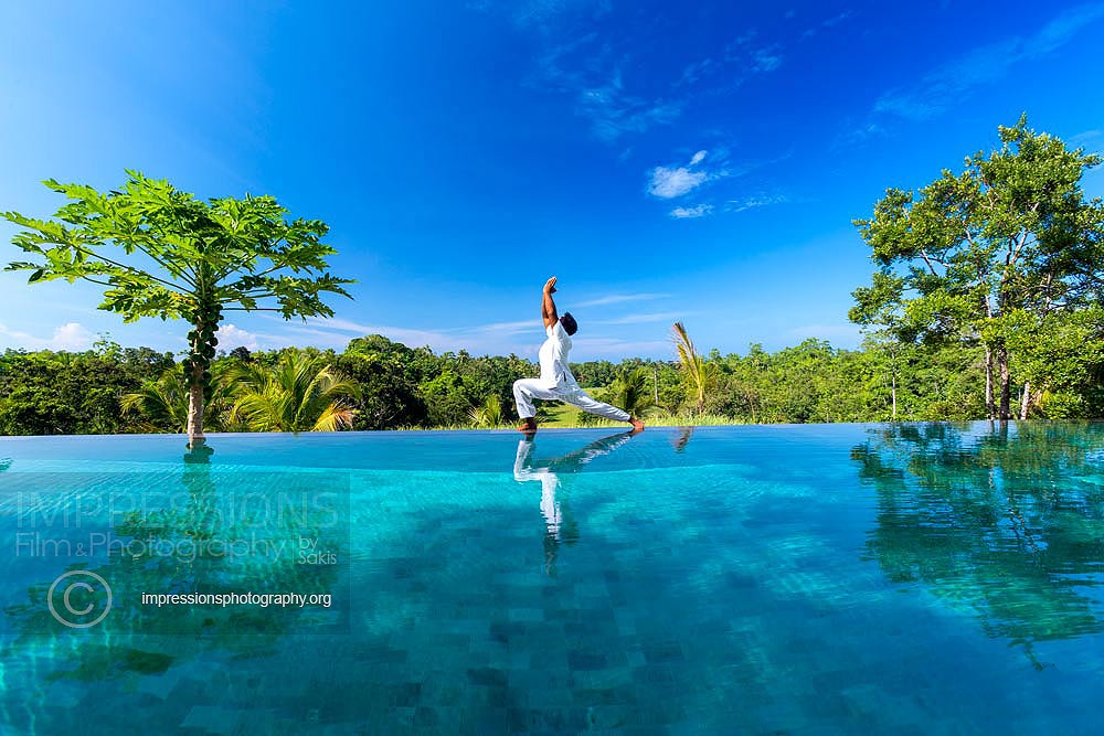 wellness Yoga lifestyle Photography luxury hotel Haritha Villas