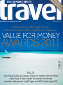 Cover Sunday Times Travel by Sakis