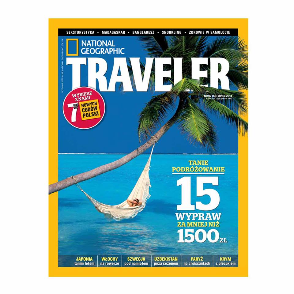 National Geographic Traveler Cover july 2013