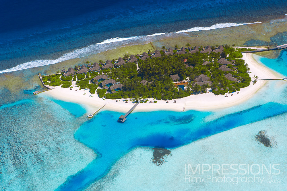 Aerial Photography Naladhu Maldives