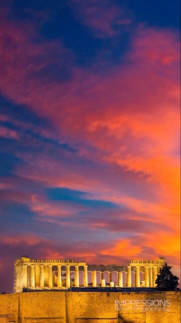 The view that inspired an era.
Witnessing the Acropolis of Athens at sunset is so inspiring to shoot, it connects you to thousands of years of history and the golden hour light is simply cinematic.  #athens #acropolis #greecestagram #greece #videographer
