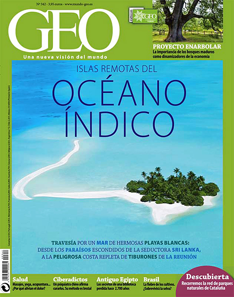 Cover photo GEO MAGAZINE Spain by Sakis Papadopoulos november 2015