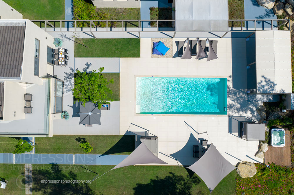 Drone Luxury villa Photography Greece