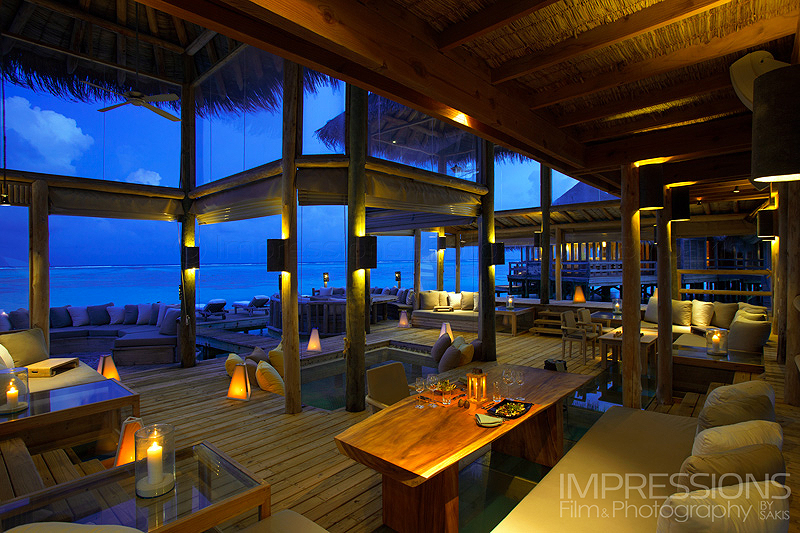 Interior photography The Private Reserve Gili Lankanfushi Maldives