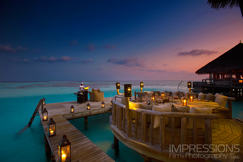 Luxury Dining at Gili Lankanfushi Maldives