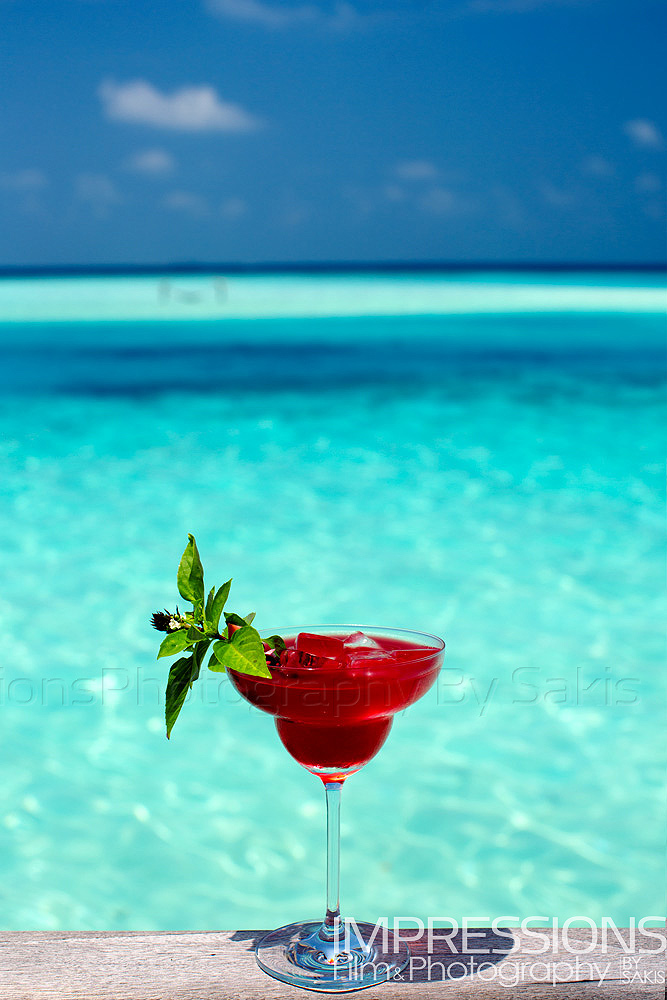 Luxury Resort Beverage Photography Maldives