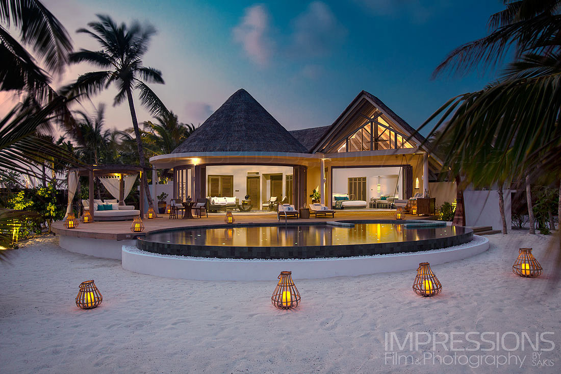 Hotel Photography Maldives. Latest Photoshooting at Milaidhoo Island