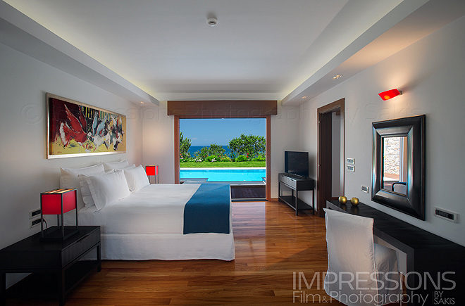 Interior photography Luxury Villas Greece