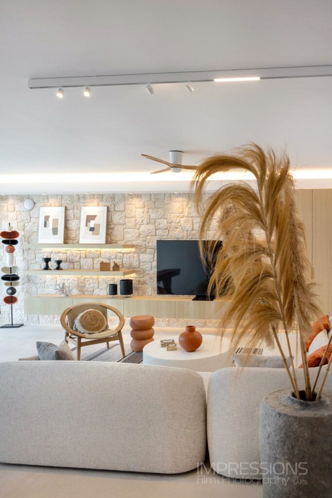 aegina luxury villa interior design photography furniture living room