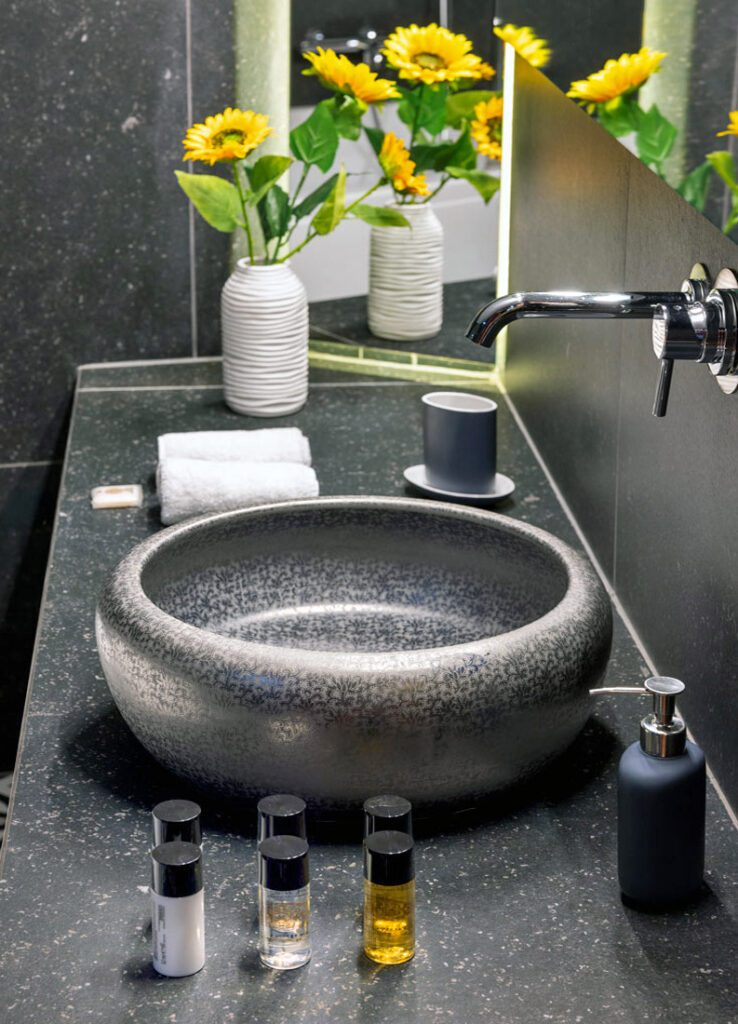 apartment interior detail athens bathroom