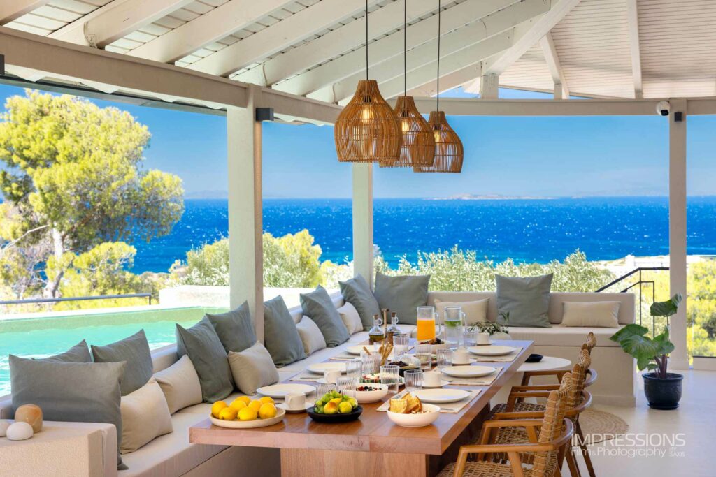 athens riviera luxury villa architecture outdoor photography