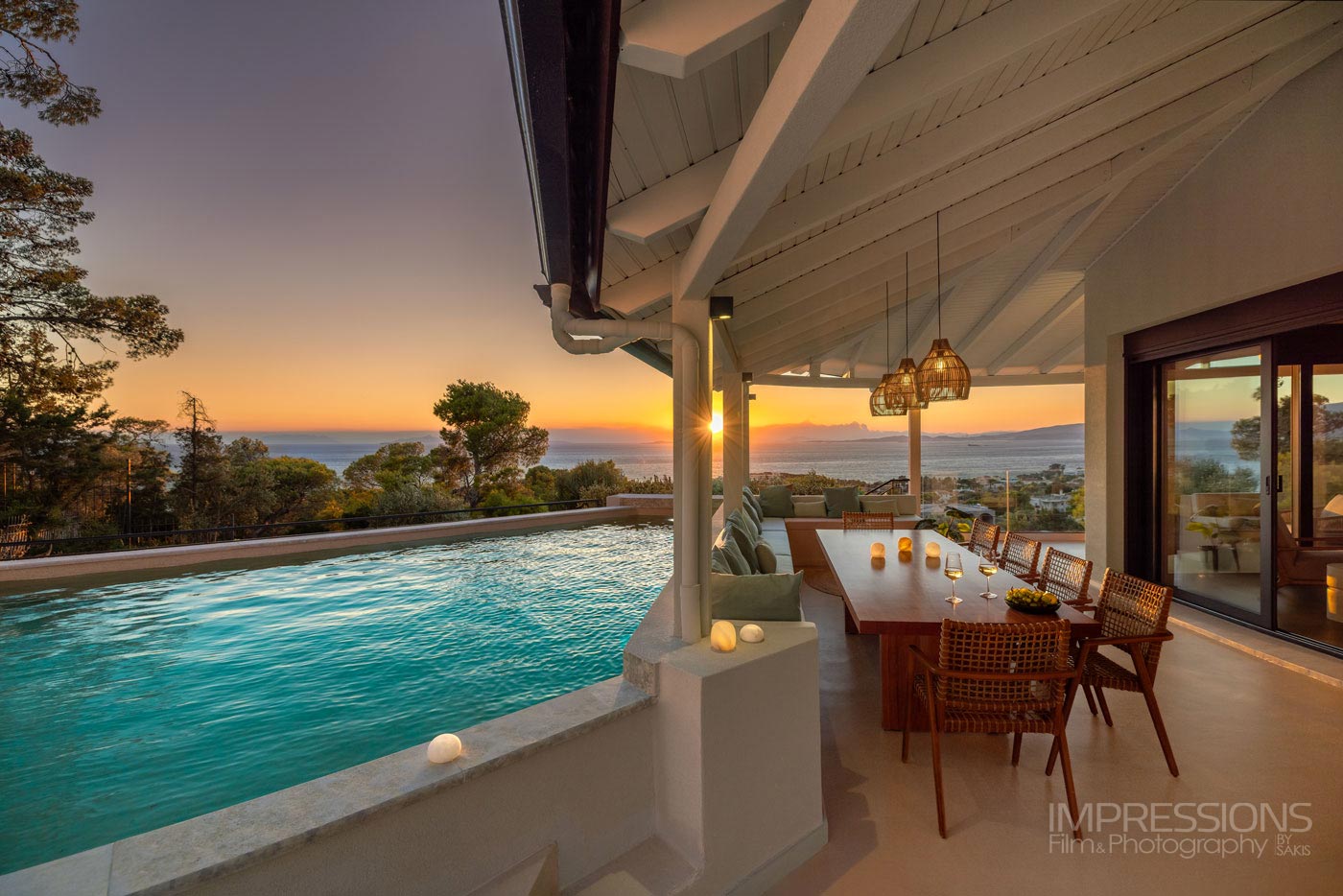 athens riviera luxury villa photography