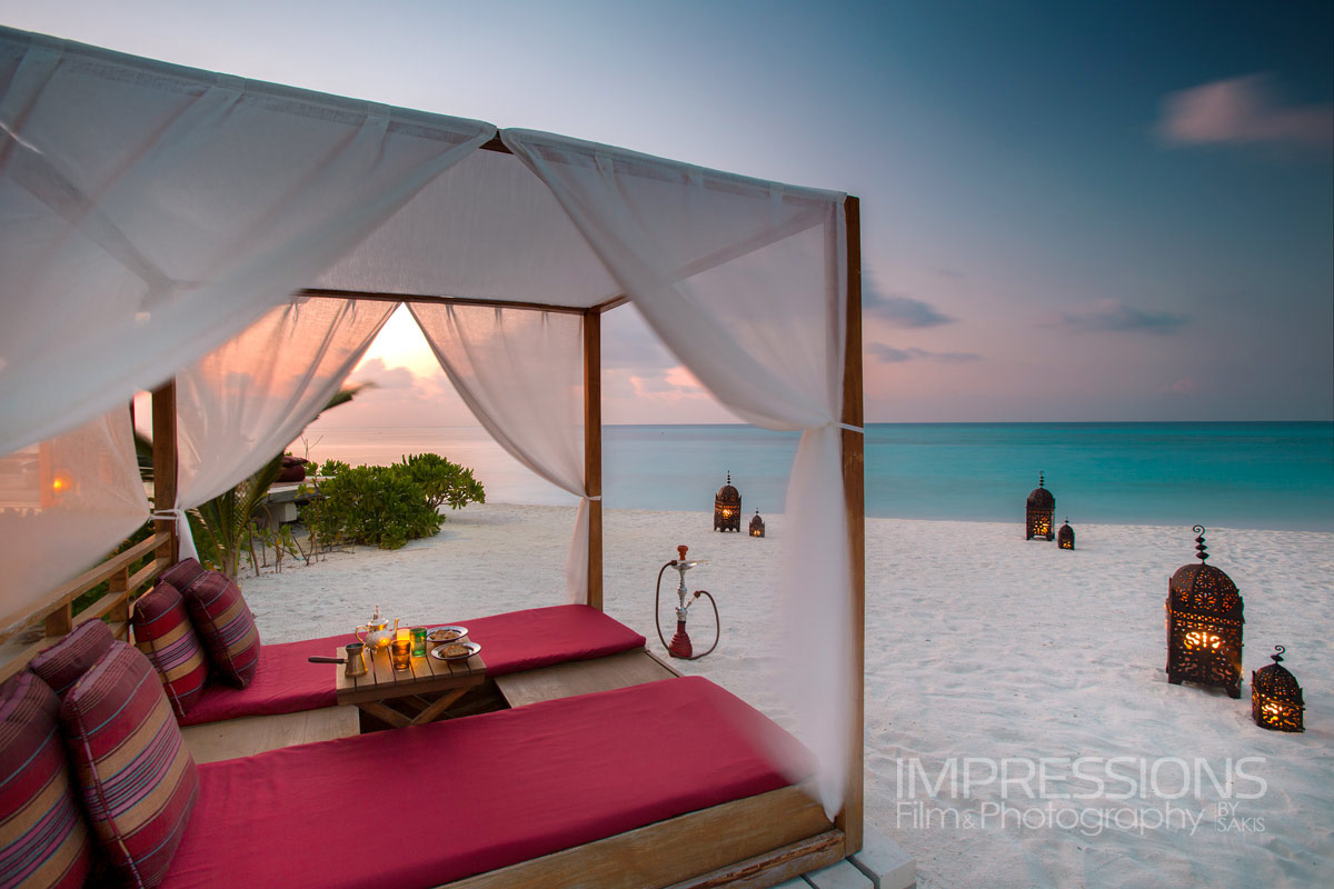 atmosphere kanifushi resort sunset hero shot