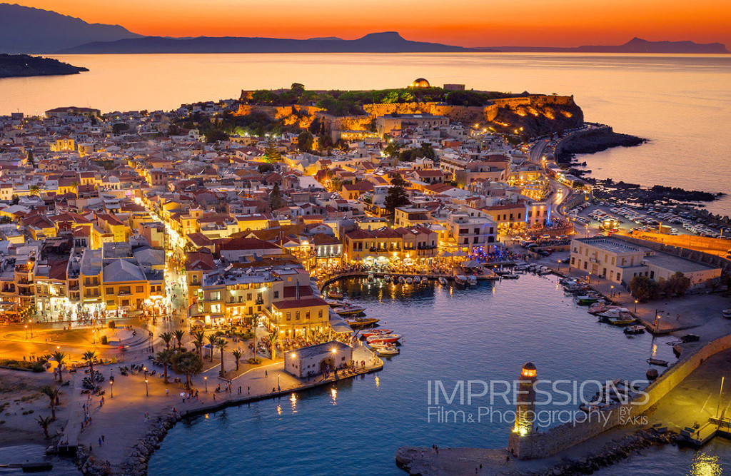 aerial photography drone crete greece