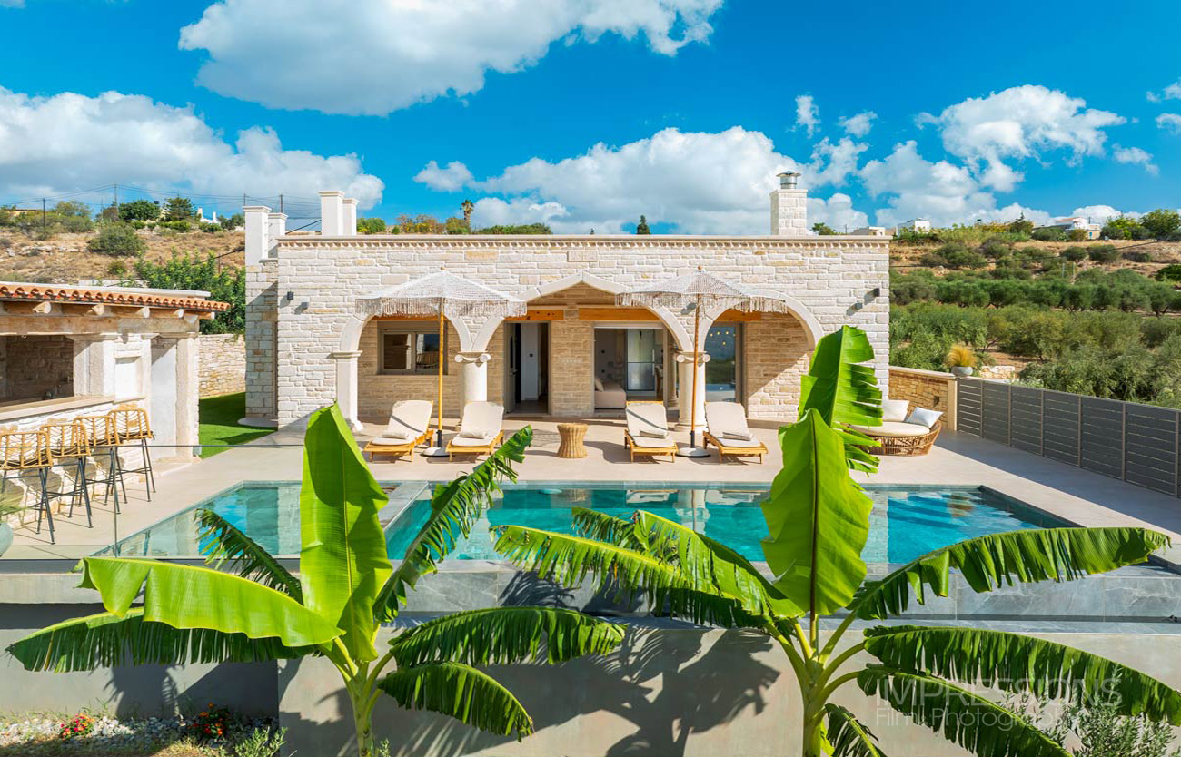 chania villa architecture photography crete