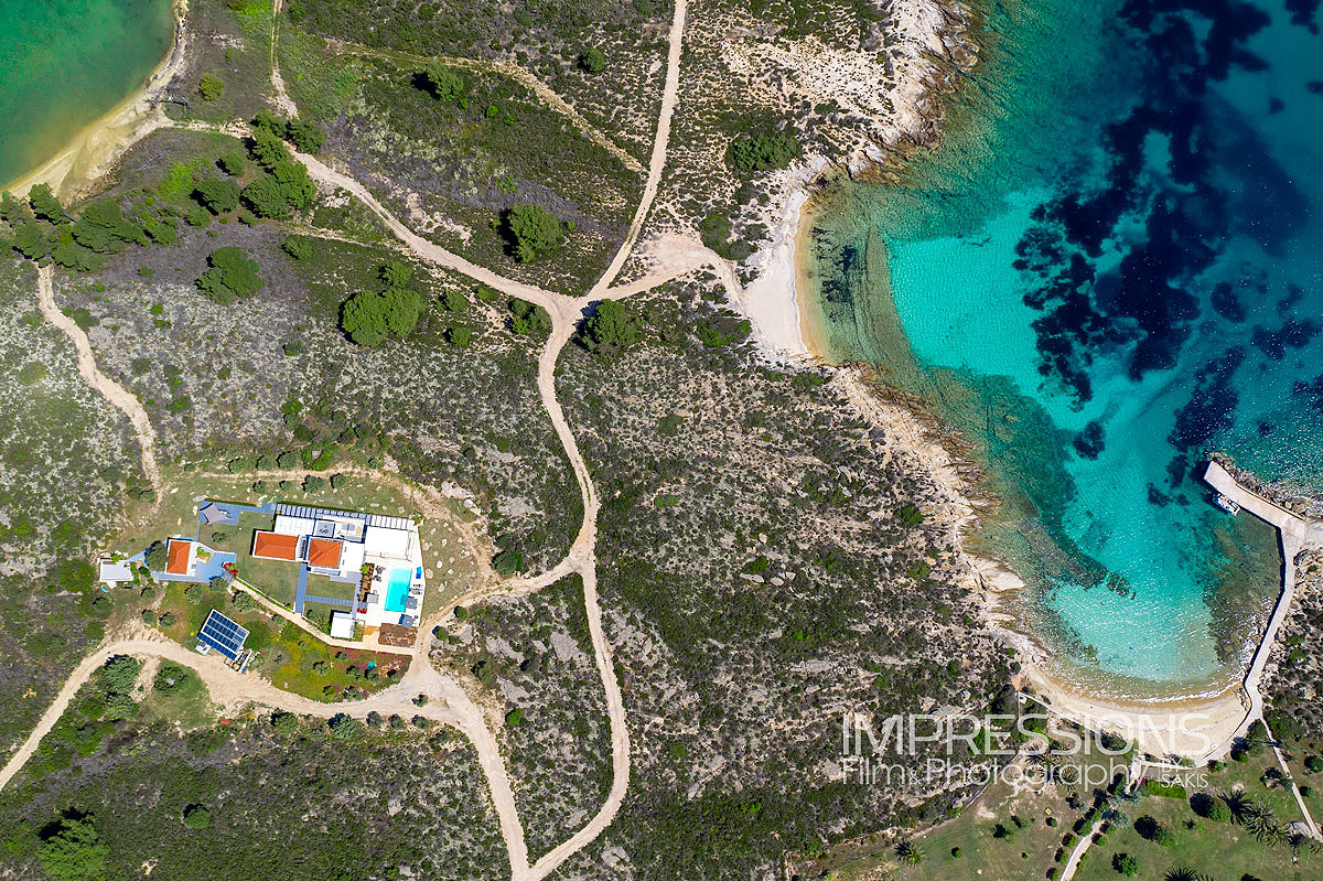 landscape greece drone photography by professional aerial photographer based in greece