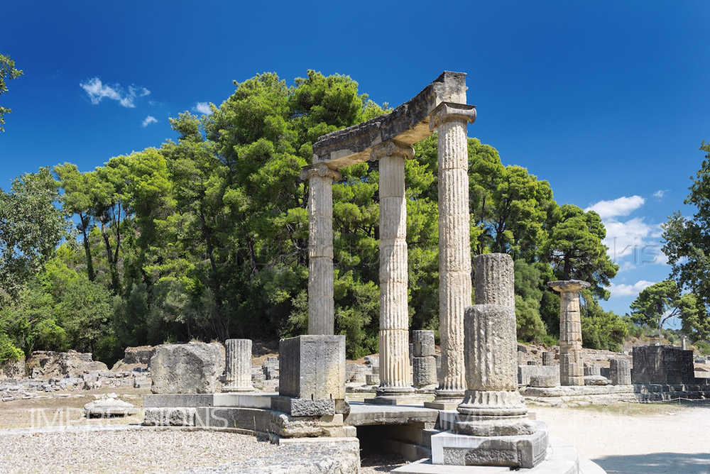 Photography of Olympia. The most celebrated sanctuary of ancient Greece