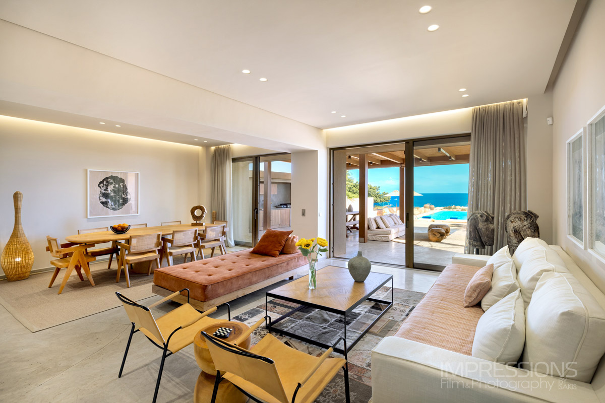 hersonissos crete villa interior architecture photography
