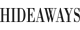 hideaways magazine logo