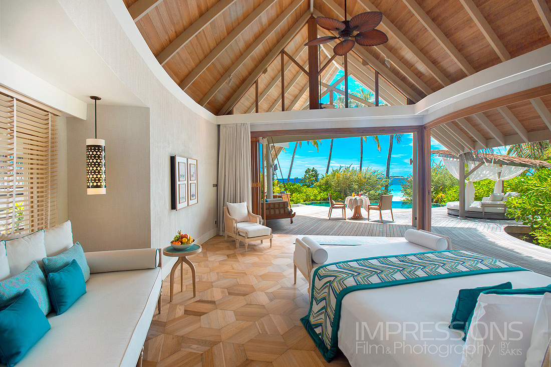 interior photography for luxury hotel milaidhoo maldives