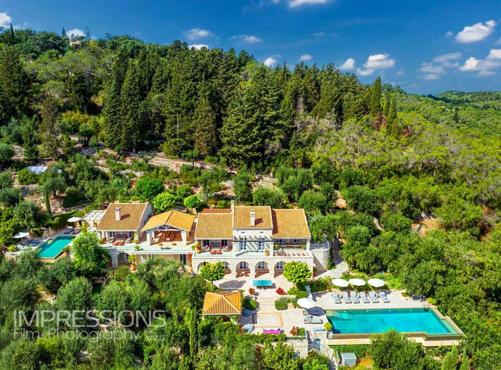 luxury private estate photographer greece