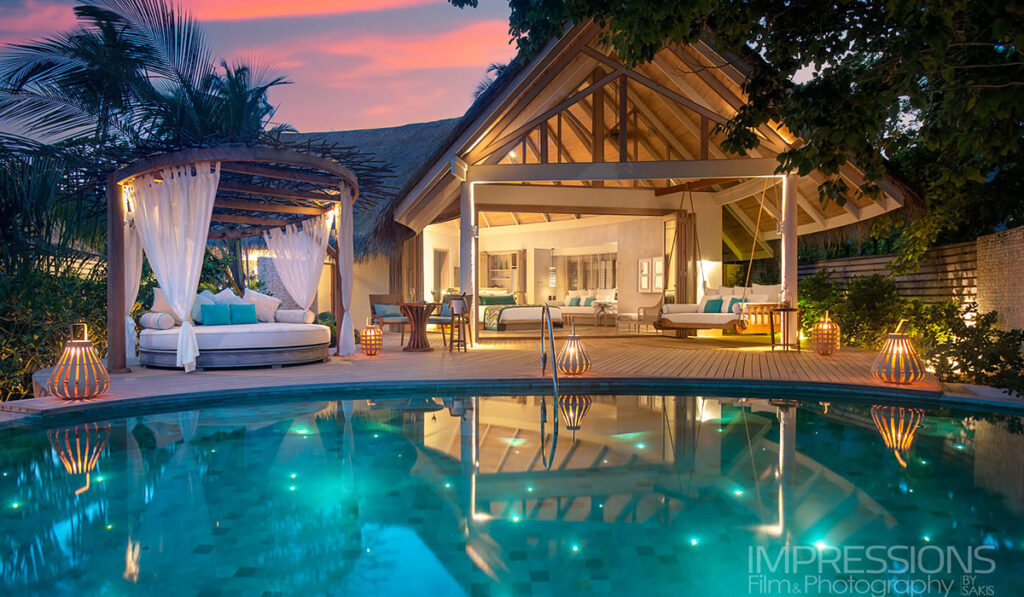 luxury private villa photographer greece