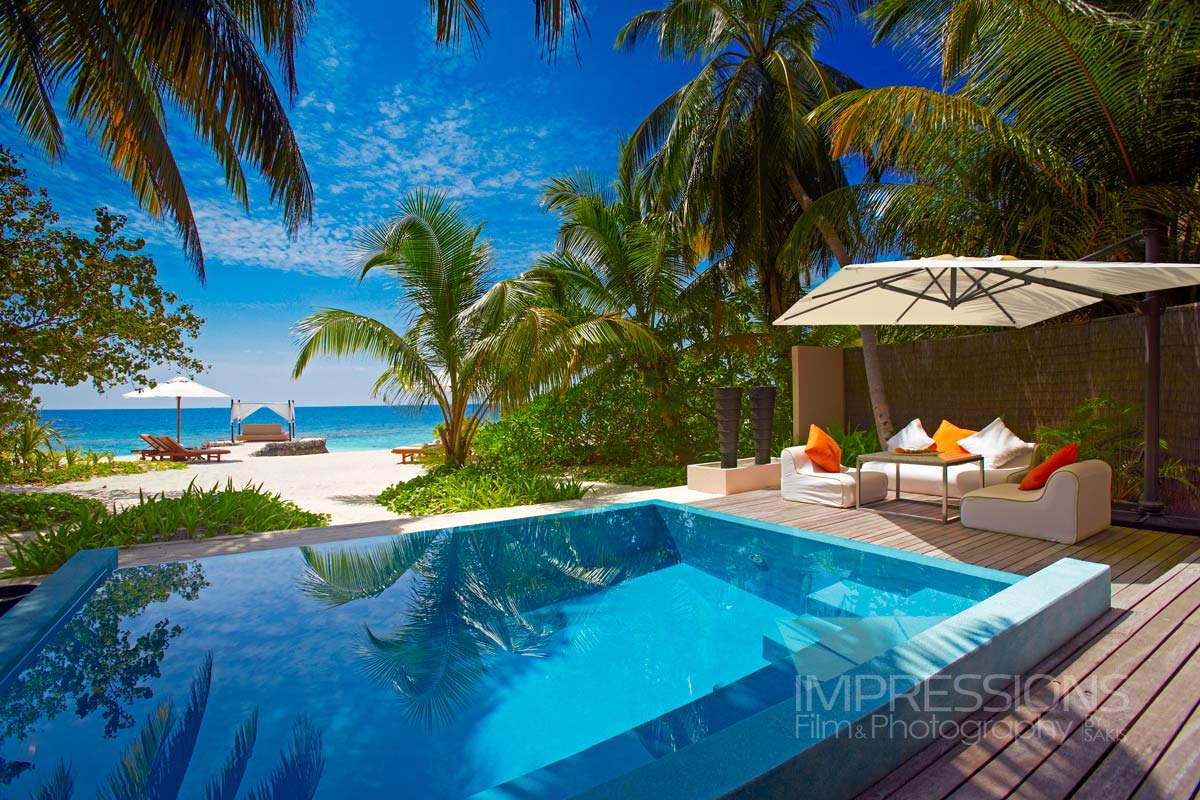 luxury resort photography huvafen fushi beach suite architecture