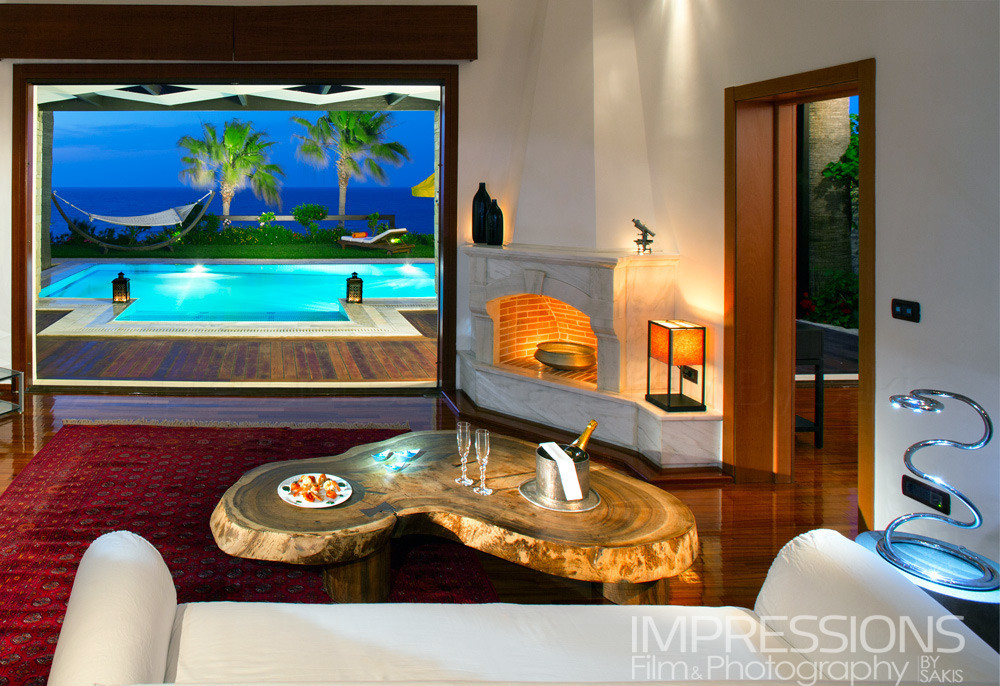 Greece Luxury Villa Interior photographer Porto Zante Villas & Spa.