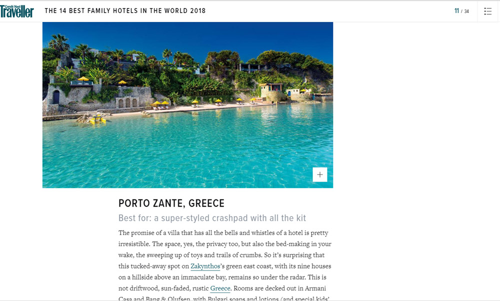 Luxury Villa Photography Porto Zante Villas & Spa