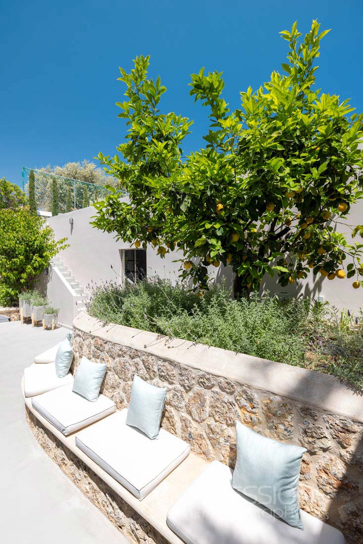 luxury villa spetses design exterior photography