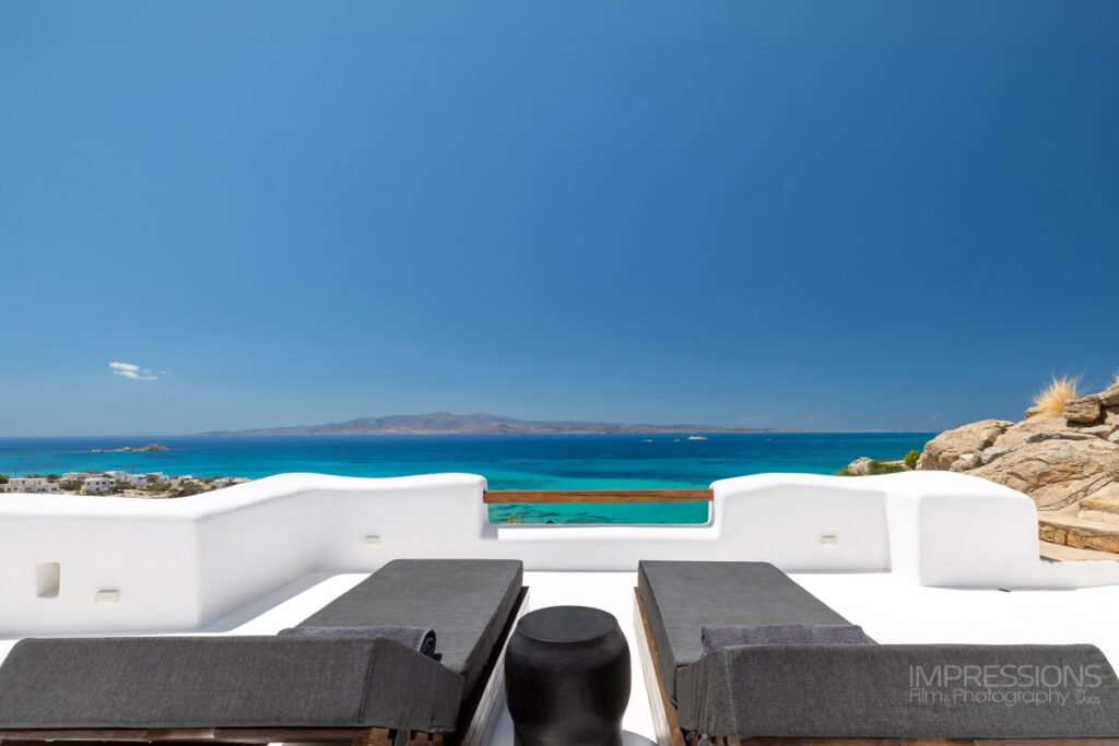 naxos luxury cycladic villa photography