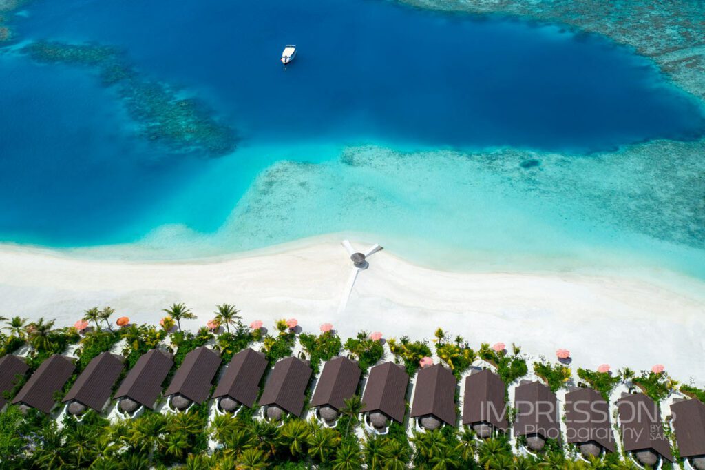 oblu sangeli resort aerial villas layout