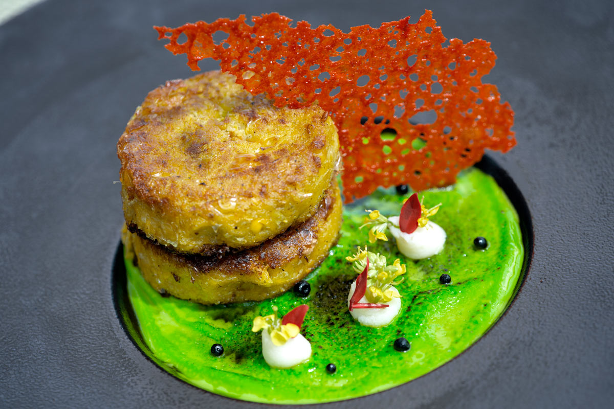 oblu sangeli resort food shot