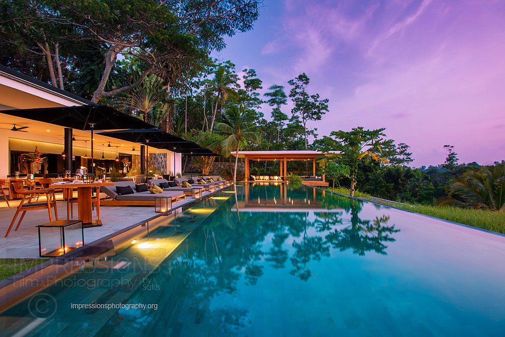 Haritha Villas Hotel photographer Luxury VIlla Hero Shot