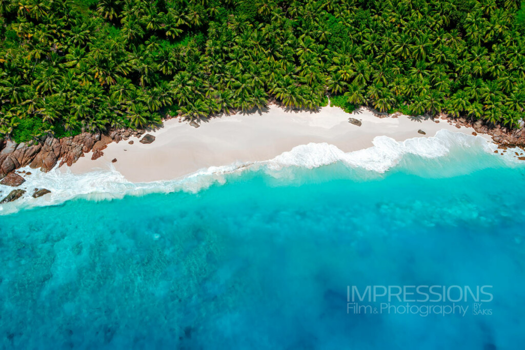 Private Island photographer - Fregate Island Seychelles Private Island aerial photography 