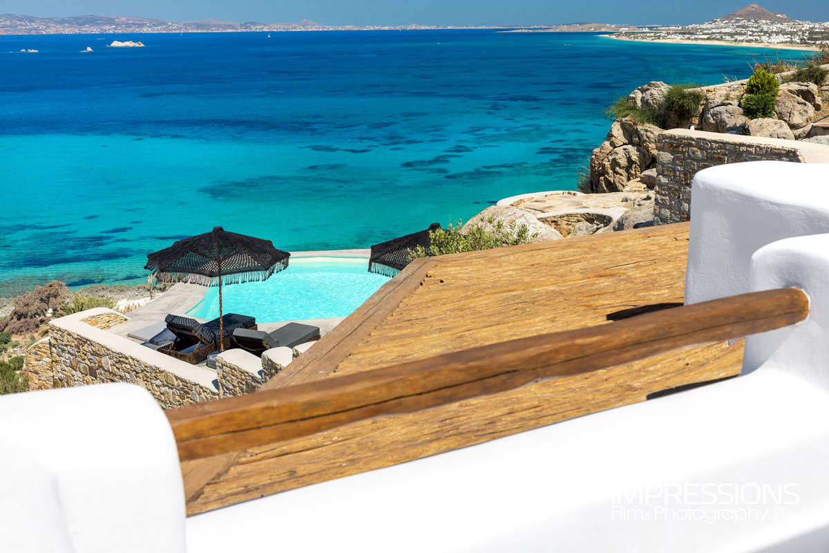 pool architecture photography luxury villa naxos greece case study