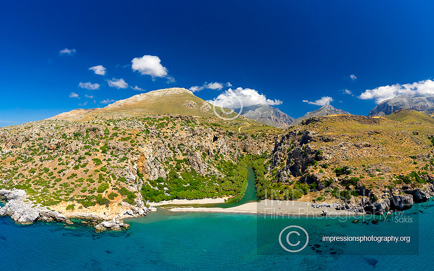 Preveli Beach ,rethymno, Crete island, Greece