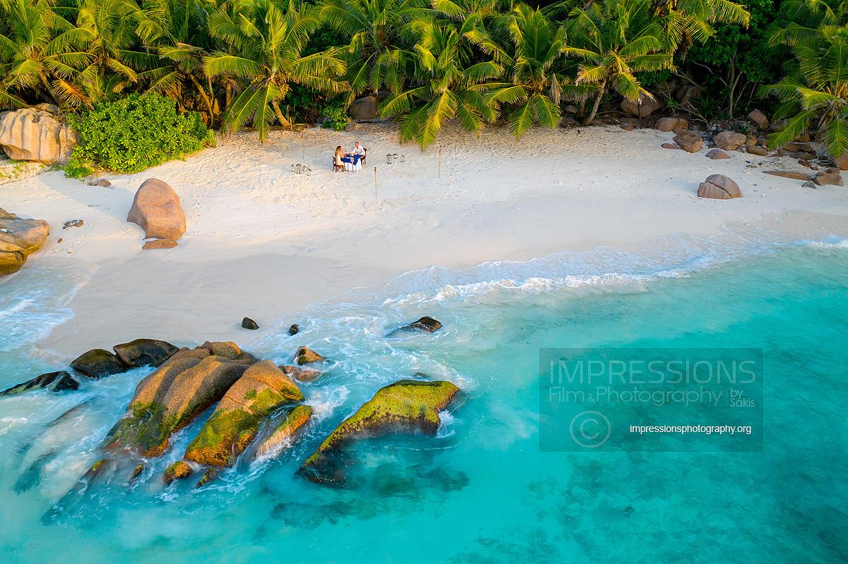 drone aerial photography seychelles