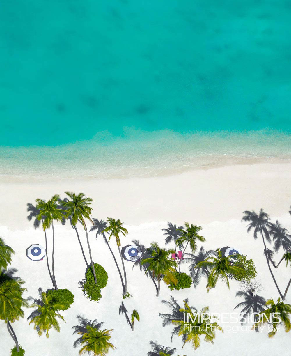 resort kandima drone photography aerial beach