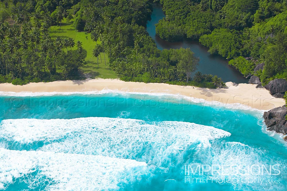 seychelles aerial photography Silhouette Island Labriz