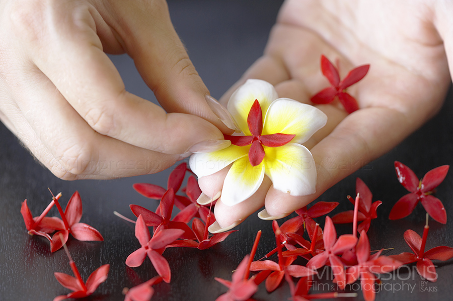 spa preparation product detail photography